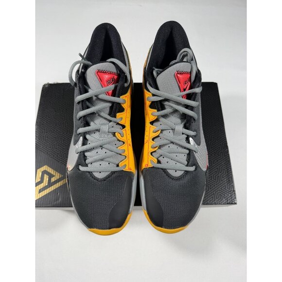 Nike Zoom Freak 2 Shoes Mens Size 9 Black Grey Yellow Basketball CK5424-006 main image 9